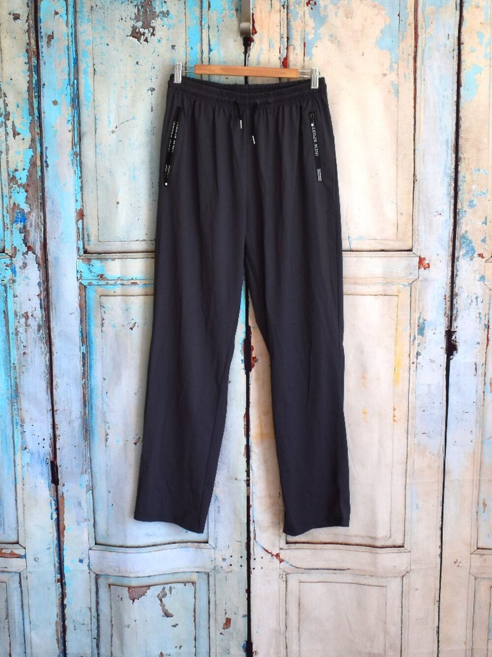 Unisex New Sport Closet Stretch Active Ultra Quick Drying Pants Joggers XL Gray